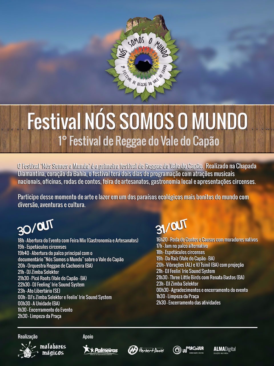 I Edição · cartaz com programação completa