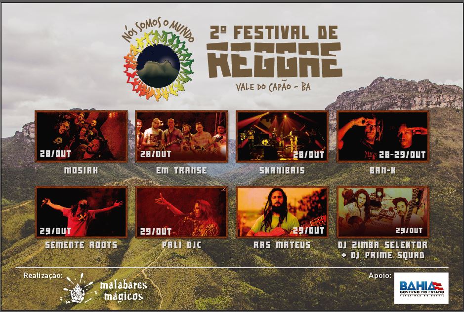II Edição · cartaz de atrações