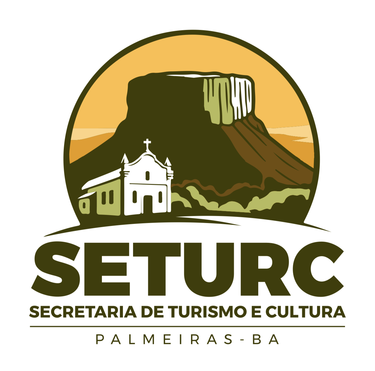 SETURC · Secretaria de Turismo e Cultura · Palmeiras-BA